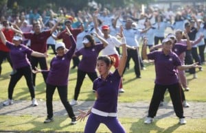  BJB Gelar Lomba Senam Sehat Sambut HUT Kabupaten Bandung