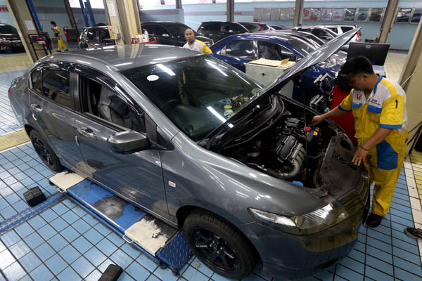  FOTO: Sektor Penunjang Kendaraan: Industri Komponen Tumbuh Maksimal 5%