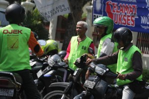  Ubermotor Ramaikan Pesanan Ojek Online di Jakarta