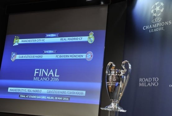  LIGA CHAMPIONS: City vs Real Madrid, Atletico vs Bayern di Semifinal