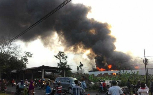  Pabrik Mebel Milik Jokowi Terbakar, Kerugian Belum Diketahui