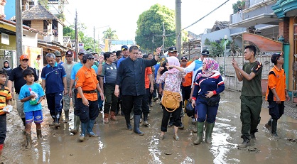  Banjir Bekasi, Bantuan BPBD Jabar Sudah Turun Tangan