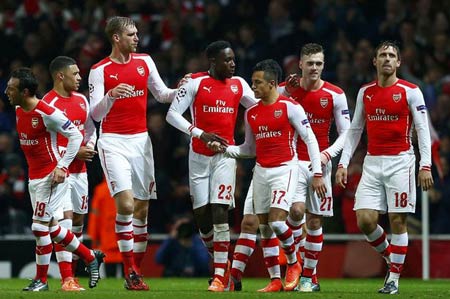  Arsenal Berbagi Poin dengan Sunderland