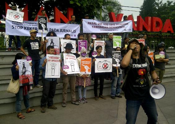  Hari Kebebasan Pers, Wartawan Bandung Soroti Kekerasan Oleh Polisi