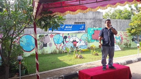  Asuransi Astra Branch Cirebon Resmikan Taman di Merbabu Asih