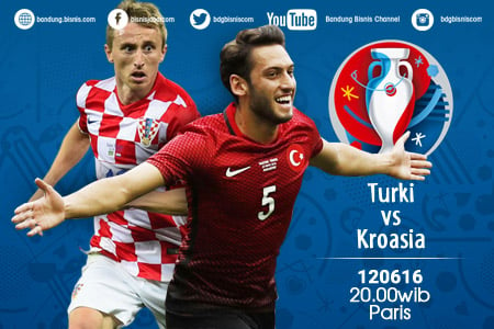  Tembakan Modric Tumbangkan Turki 1-0