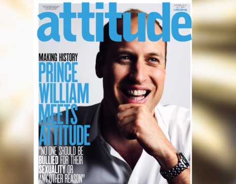  Pangeran William Jadi Model Sampul Majalah Gay