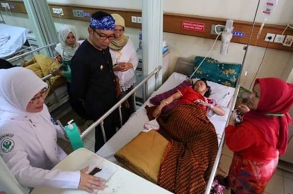  Kunker Ramadan: Ridwan Kamil Kunjungi Pasien RSHS