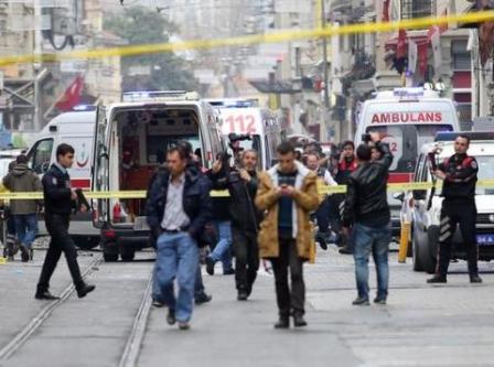  Korban Tewas Dalam Serangan bom di Istanbul Jadi 36 Orang