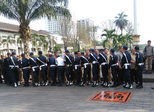  Hari Pertama Kerja, 1.501 PNS Gedung Sate Hadir, 6 Cuti Hamil