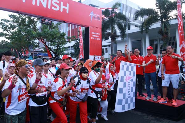  FOTO: IndiHome Run 2016 di Bandung Dimeriahkan 3.000 Peserta