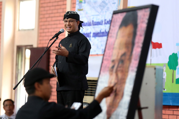  FOTO: Mendikbud Anies Baswedan luncurkan pendidikan karakter Bandung Masagi