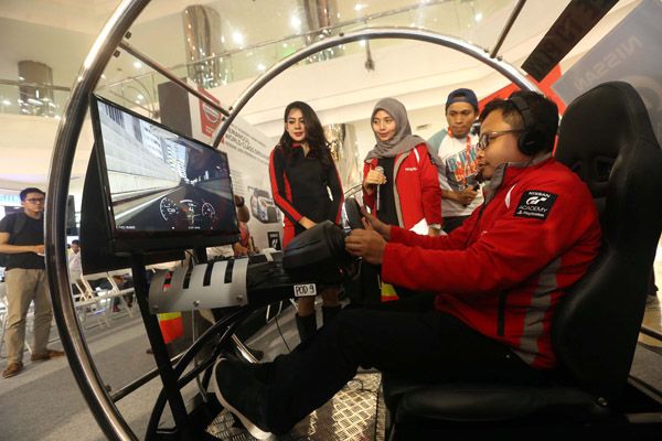  FOTO: Nissan Cari Calon Pembalap Kelas Dunia di Bandung