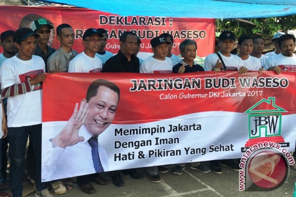  Jaringan Budi Waseso Dukung Buwas Maju di Pilgub DKI