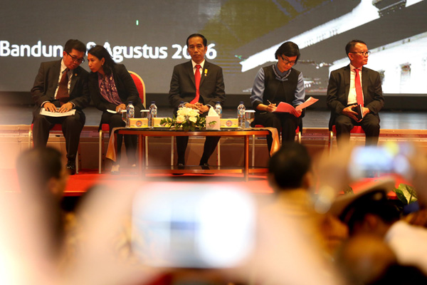  FOTO: Presiden Jokowi: Terkumpul Rp9,9 Triliun dari Amnesti Pajak