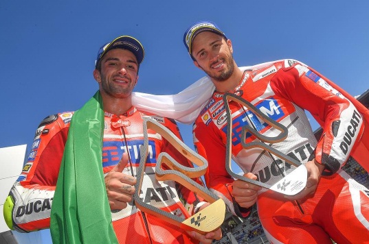  Duet Ducati Kuasai Podium GP Austria