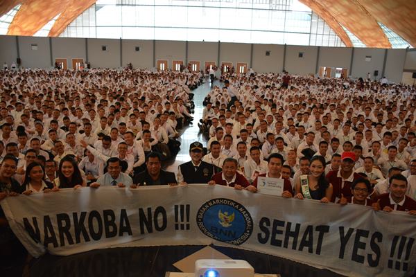  Telkom University Buat Rekor Penyuluhan Narkoba Terbanyak