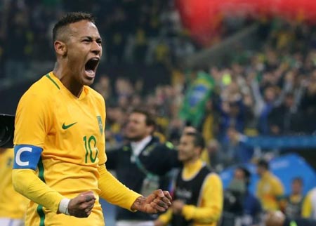  Neymar Bawa Brasil Raih Emas Olimpiade