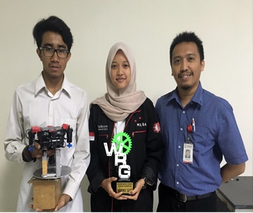  Robot Selam Buatan Mahasiswa Bandung Juarai World Robot Game