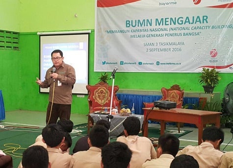  Bio Farma Beri Motivasi Siswa SMA Tentang Dunia Usaha