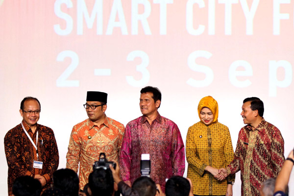  FOTO: Indonesia Smart City Forum Ajang Bertukar Pikiran Berbagai Daerah