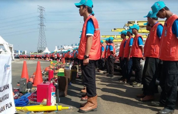  PLN Gelar Apel Siaga di GBLA