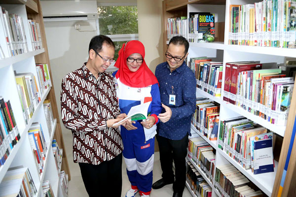  FOTO: Peresmian Perpustakaan Umum dan Lintasan Lari Gasibu