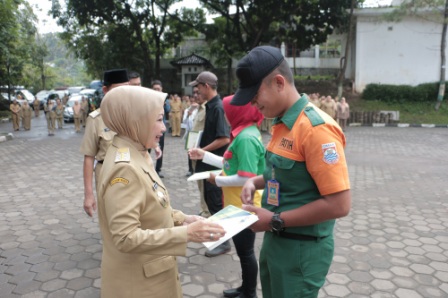  318 Tenaga Harian di Cimahi Masuk BPJS Ketenagakerjaan