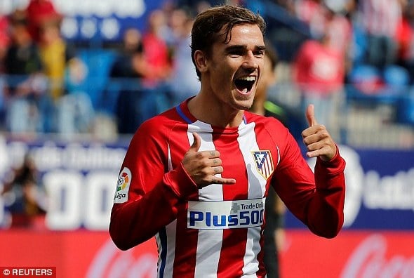  Pencetak Gol Terbanyak: Griezmann Bersaing Dengan Messi-Suarez