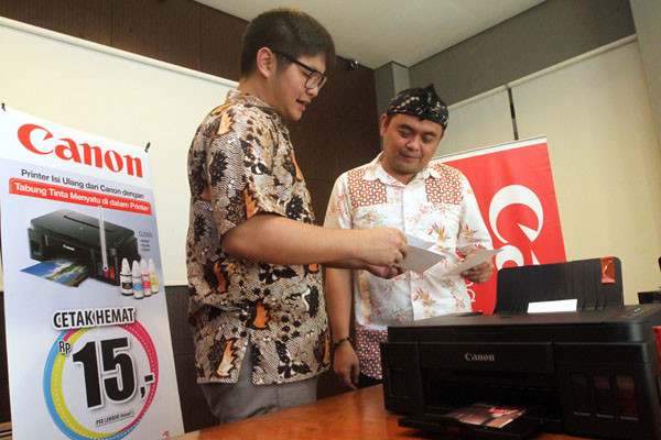  FOTO: Canon Perkenalkan 3 Printer G Series Di Bandung