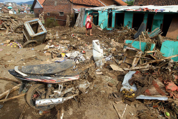  FOTO: Pemerintah Siapkan Rusun untuk Hunian Darurat Korban Banjir Bandang Garut