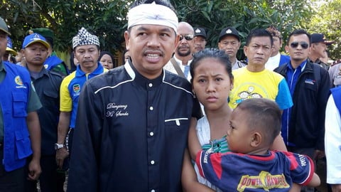  Hilangkan Trauma Anak Paska Longsor Sumedang, Ini Trik Bupati Dedi