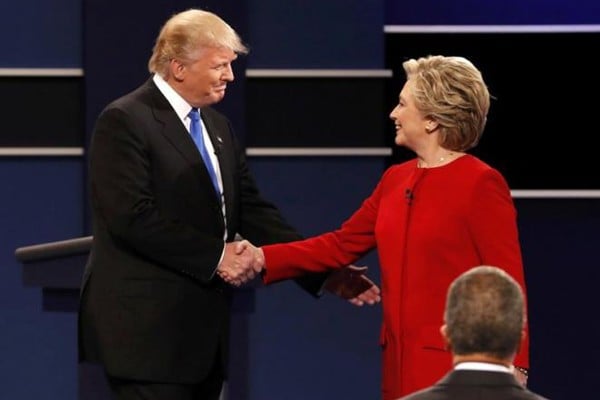  PILPRES AS: Clinton dan Trump Debat Pertama Hari Ini