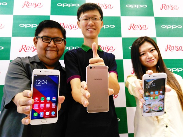  Gandeng Raisa, OPPO Targetkan Peningkatan Penjualan F1S