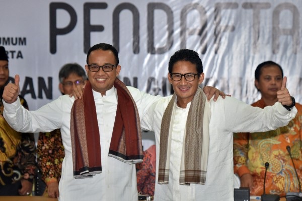  Sandiaga Uno Minta Pendukung Hati-hati di Medsos