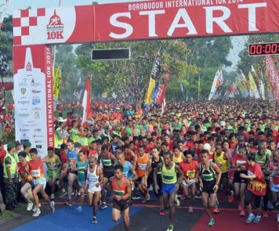 Borobudur Marathon Bakal Diramaikan Pelari dari 17 Negara