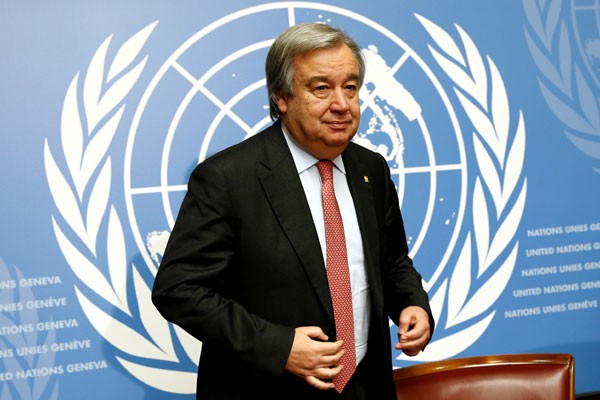  Antonio Guterres Menjadi Sekjen Baru PBB Gantikan Ban Ki Moon