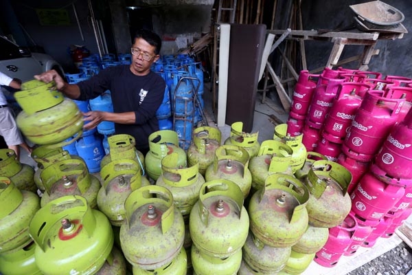  FOTO: Distribusi LPG Tertutup Digelar Bertahap Per 1 Januari 2017