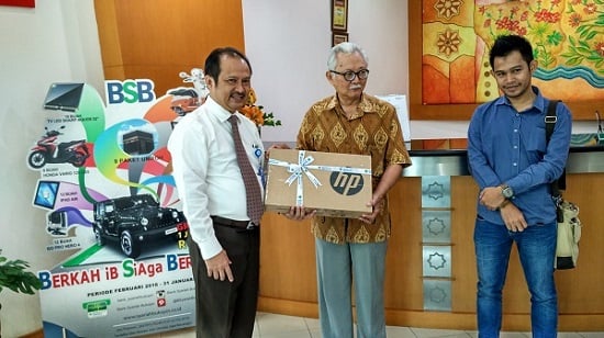  Bank Syariah Bukopin Serahkan Hadiah Pemenang Berkah Siaga Berhadiah