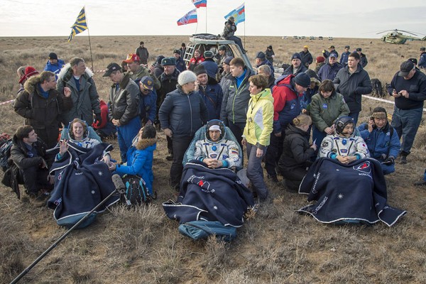 3 Astronaut Mendarat di Kazakhstan