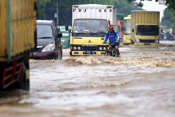  FOTO: Teknologi Tol Air Belum Optimal Tangkal Banjir di Gedebage