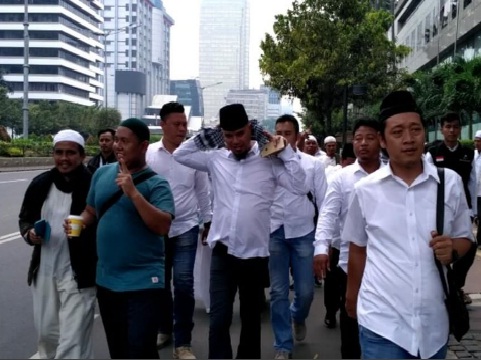  Ahmad Dani, Ridwan Saidi & Ratu Dangdut Ikut Demo Ahok