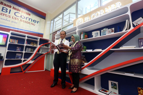  FOTO: BI Corner Hadir di Perpustakaan UIN Sunan Gunung Djati Bandung