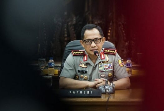  Kapolri Ingin Pengadilan Ahok Terbuka Seperti Sidang Jessica