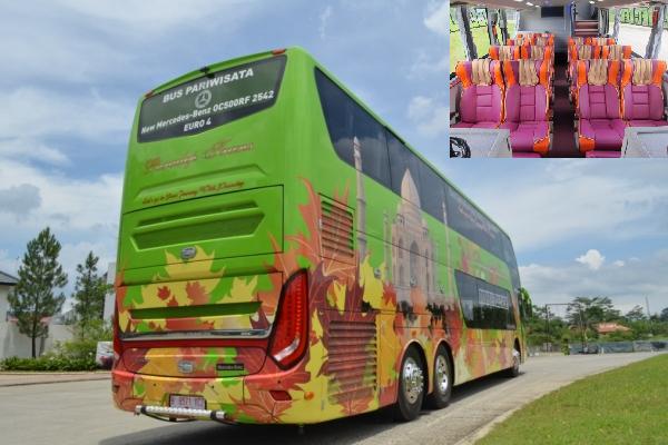  Rahayu Santosa Luncurkan Karoseri Bus 2 Tingkat