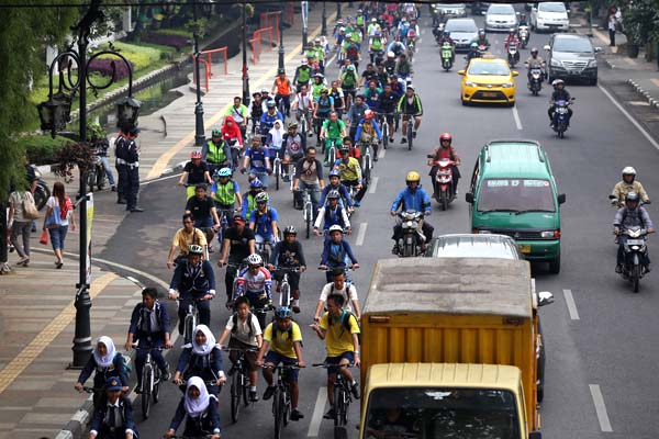  FOTO: Kota Bandung Terima 290 Sepeda Bantuan PT Pertamina