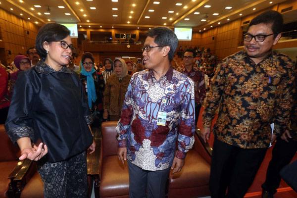  FOTO: Menkeu Sri Mulyani Beri Kuliah Umum Di Unpad