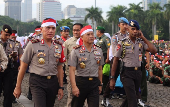  Jenderal Tito Hadiri Apel Nusantara Bersatu