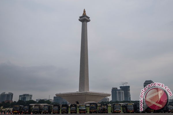  BMKG: Cuaca Cerah Berawan Saat Pelaksanaan Doa Bersama di Monas