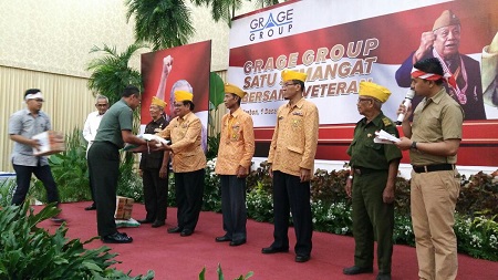  Grage Santuni Para Veteran di Wilayah Ciayumajakuning